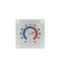 Thermomètre de fenêtre externe Metaltex 298017 vue de face