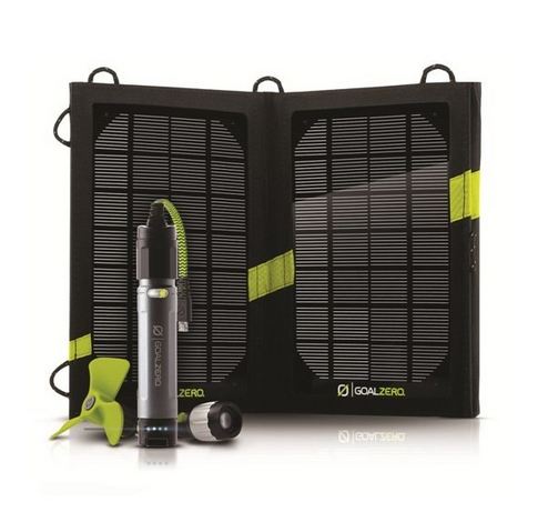 Goal Zero switch 10 kit avec panneau solaire 7W