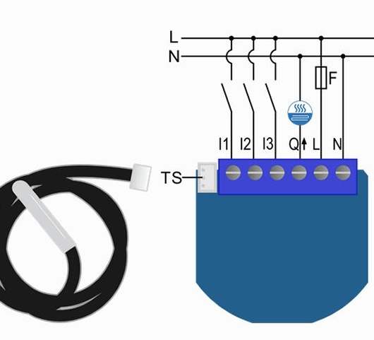 Module de chauffage ON/OFF (Thermostat) en protocole Enocean pour chauffage  électrique 