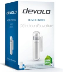 Détecteur d'ouverture Zwave Devolo Door Window Contact dans son emballage