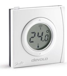 Thermostat Zwave Devolo Room Thermostat avec écran de contrôle
